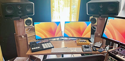 cabine de mixage et de production musicale de The Allan Touch