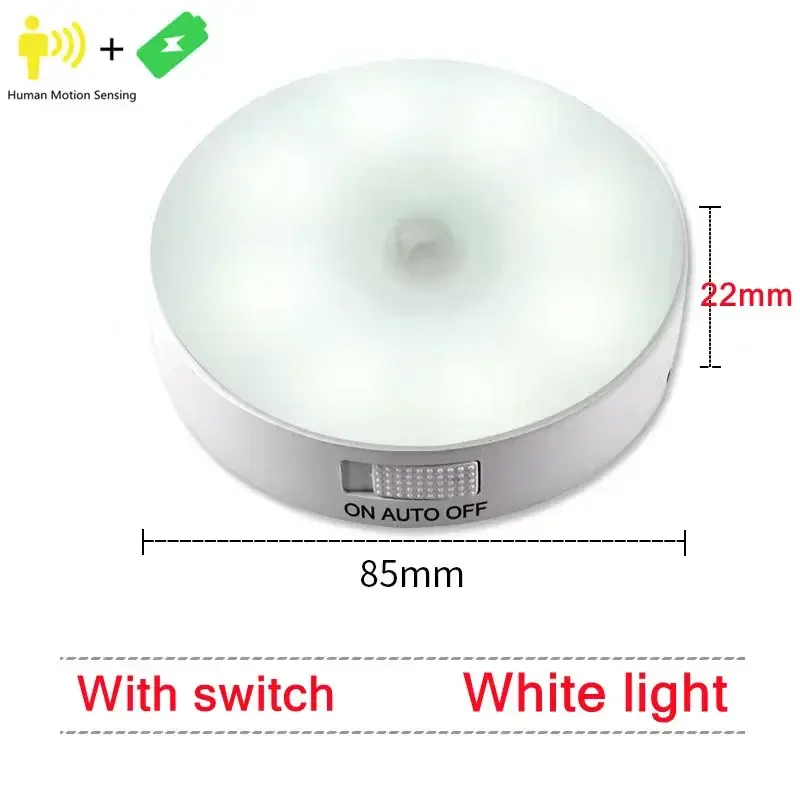 Thumbnail: USB Rechargeable Motion Sensor Night Light
