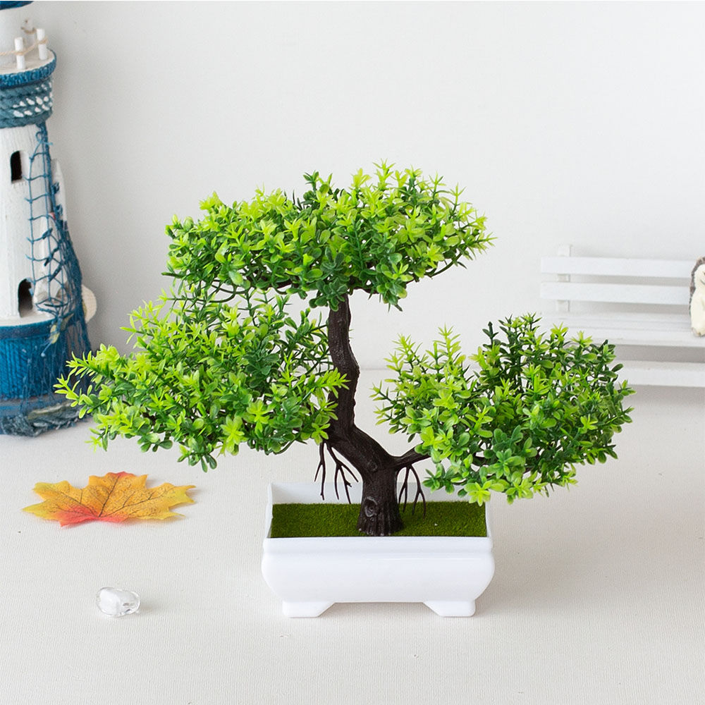 Bonsai Artificial Decorativo em Vaso – Planta Artificial Premium