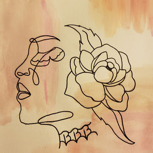 Water Color with ink