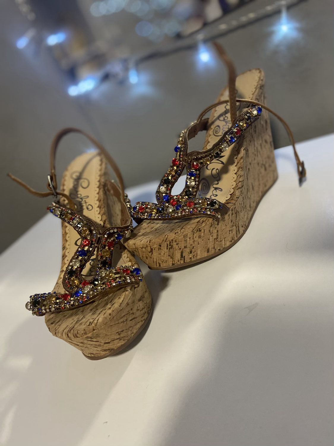 Naughty Monkey Wedge Heel