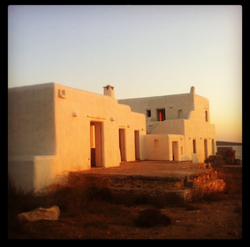 housing complex in Paros