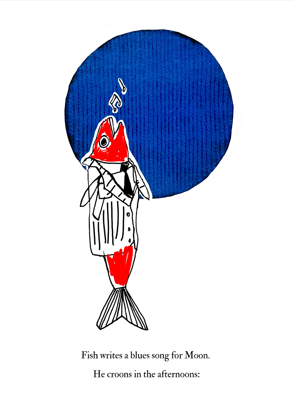 Thumbnail: Fish + Moon, J.Lorito, A Farmhouse Book, Art