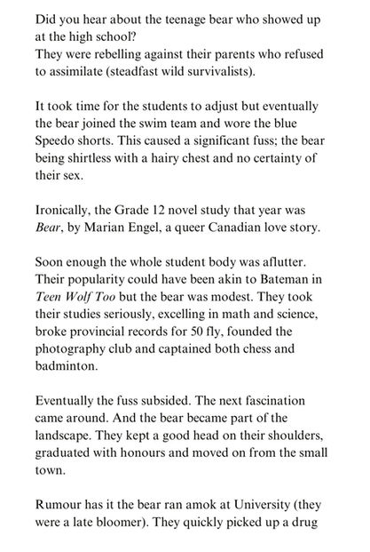 Coming Over for Coffee, J.Lorito, The Teenage Bear, A Farmhouse Book