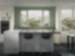 Aluminum Series casement and picture window in Clear Anodized