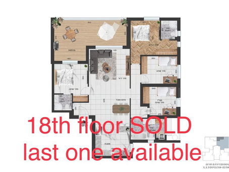 5 rooms front facing Sea view!
