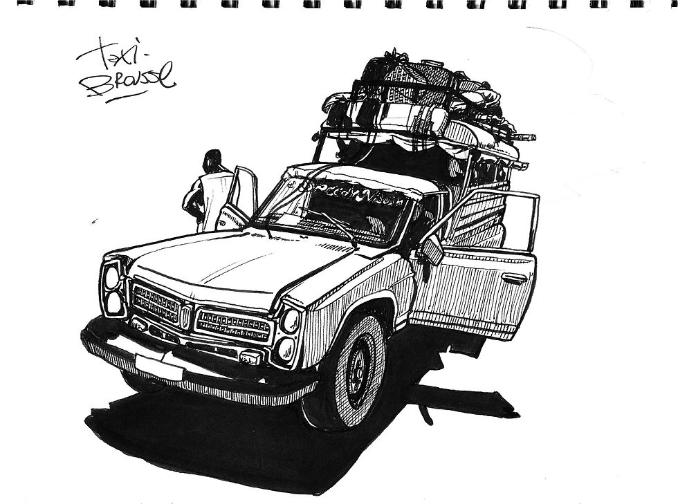 taxi brousse, Madagascar