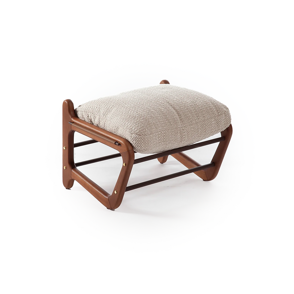 Miniatura: Iberê poltrona e puff