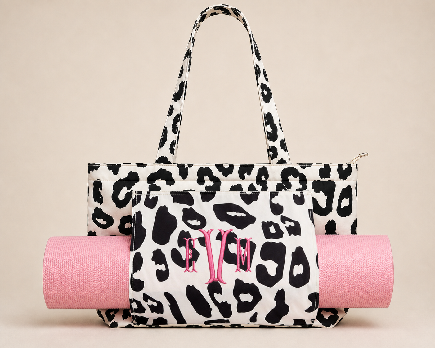 The Mahjong Carry All Bag in Canvas, made for carrying all of your mahjong bag essentials