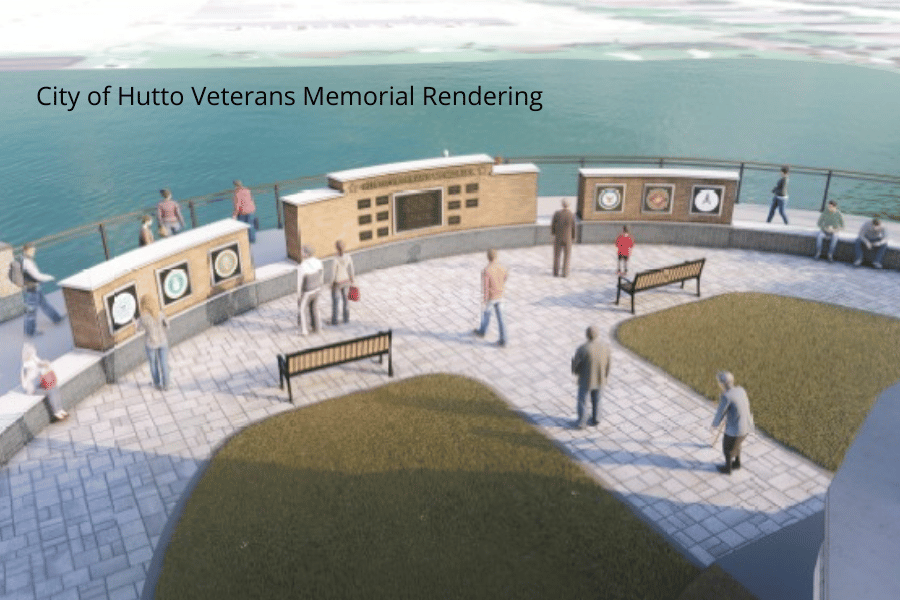 Hutto Veterans Memorial Dedication