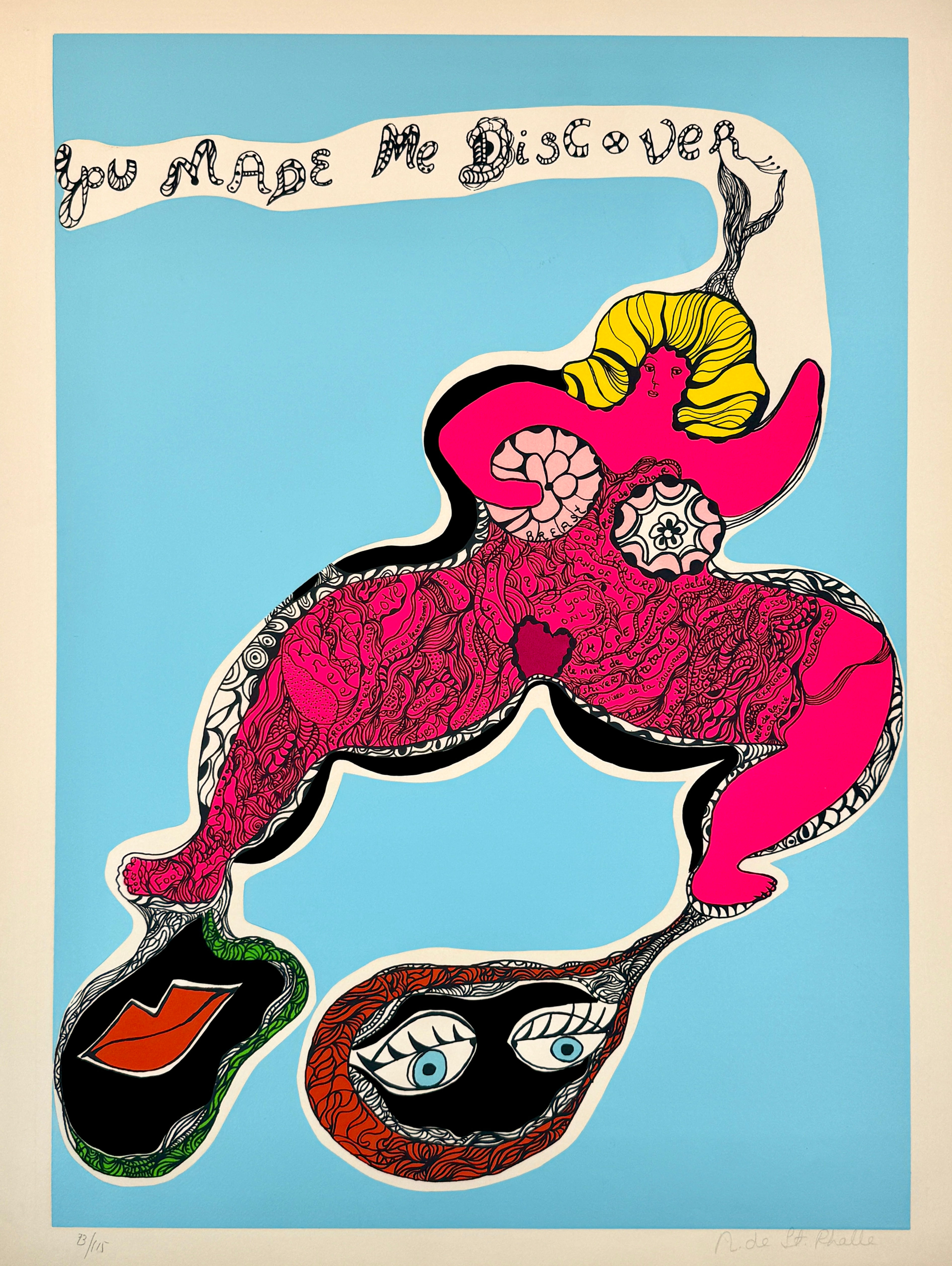 Niki DE SAINT PHALLE - You made me discover, 1970