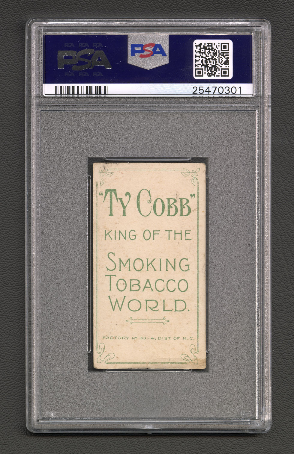 T206 Ty Cobb Back Lucky 7 Find