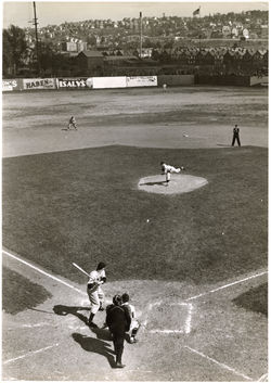 c.1940s Joe DiMaggio at Bat