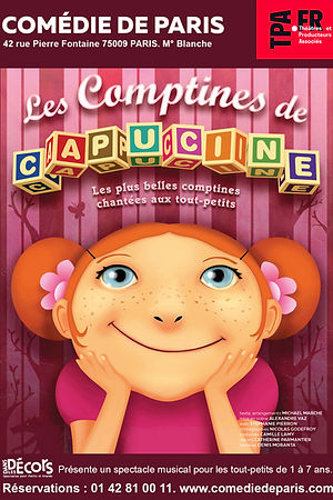 Affiche comptines de Capucine