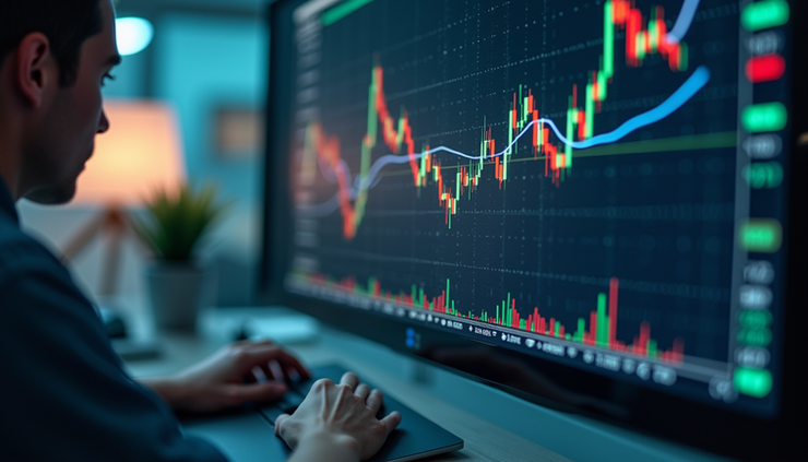 Visão lateral do painel de controle do robô Aroon na plataforma MetaTrader 5