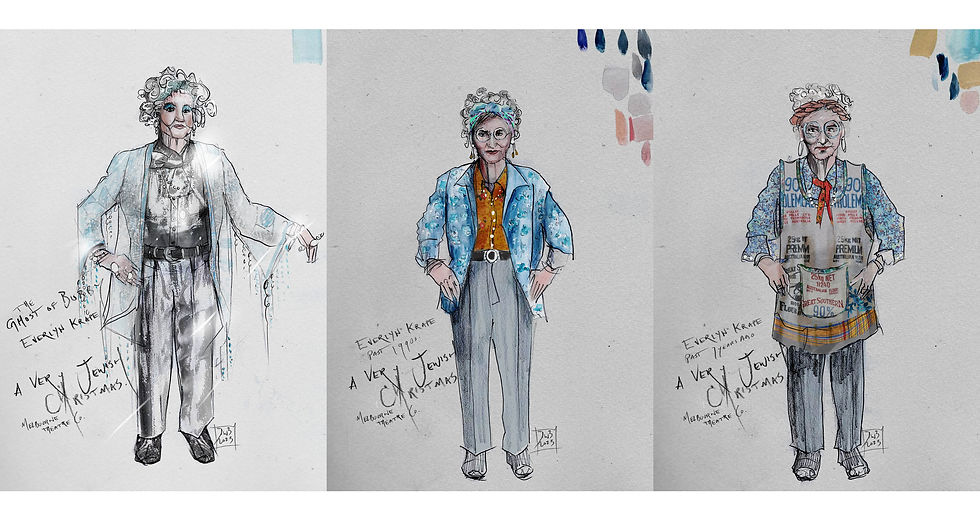 Costume Renders by Dann Barber