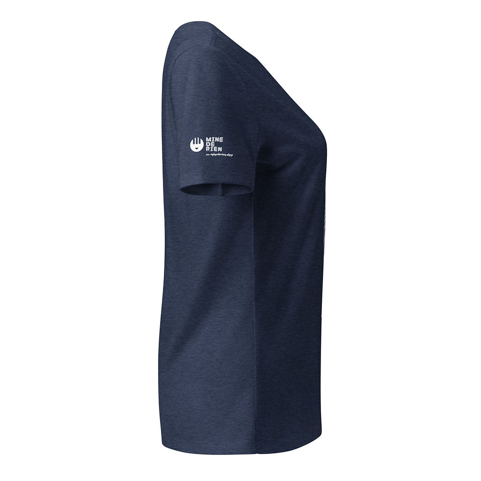 Miniature : Sors tes griffes t-shirt col en V pour femme