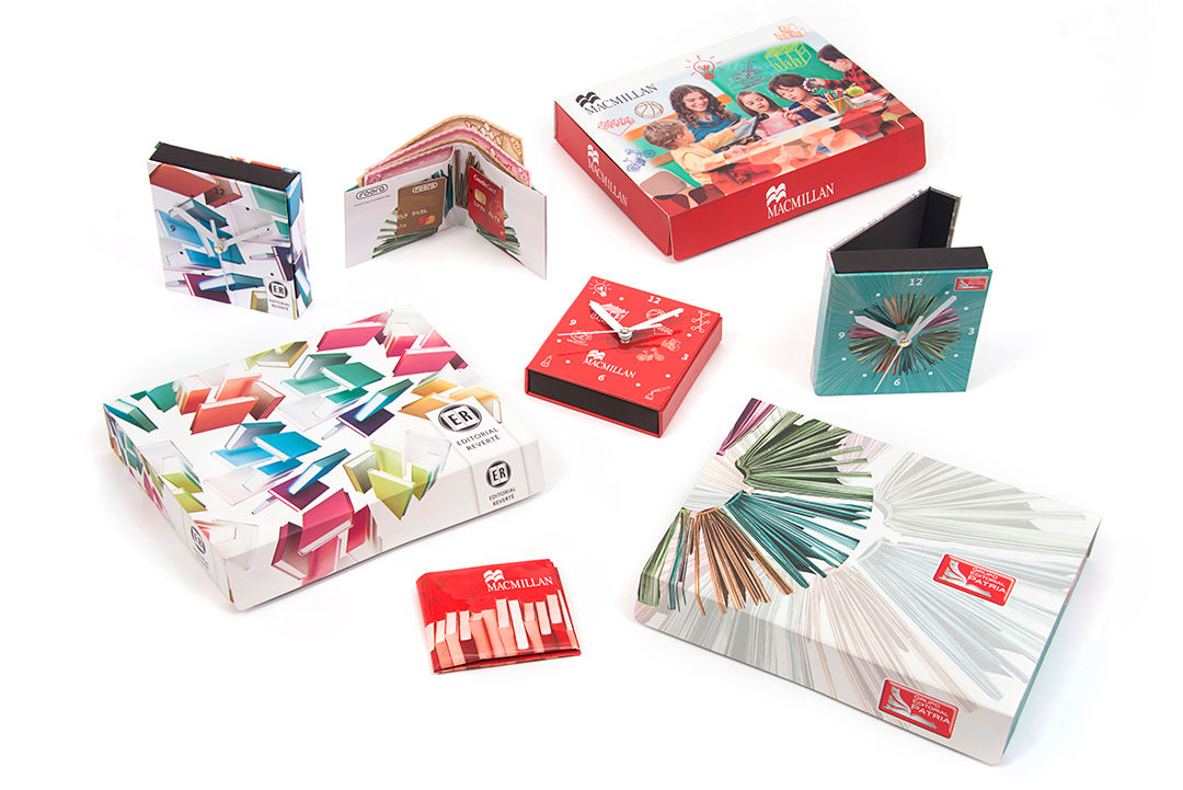 Caja promocional editorial