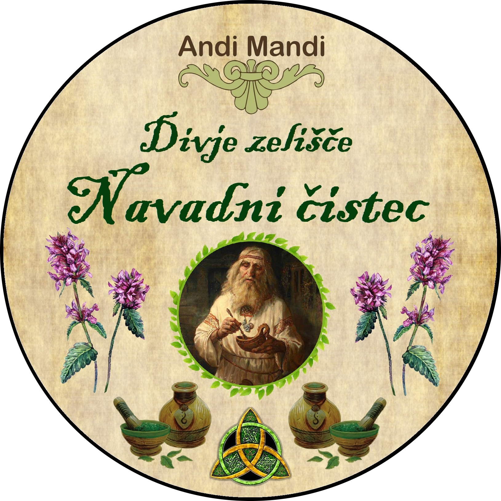 Zdravilni zeliščni čaj Navadni čistec