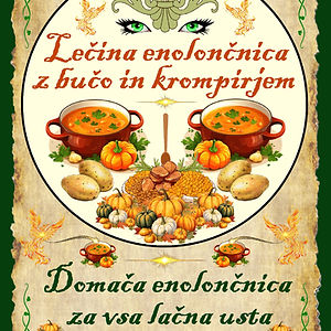 Ponedeljek: Lečina enolončnica z bučo in krompirjem