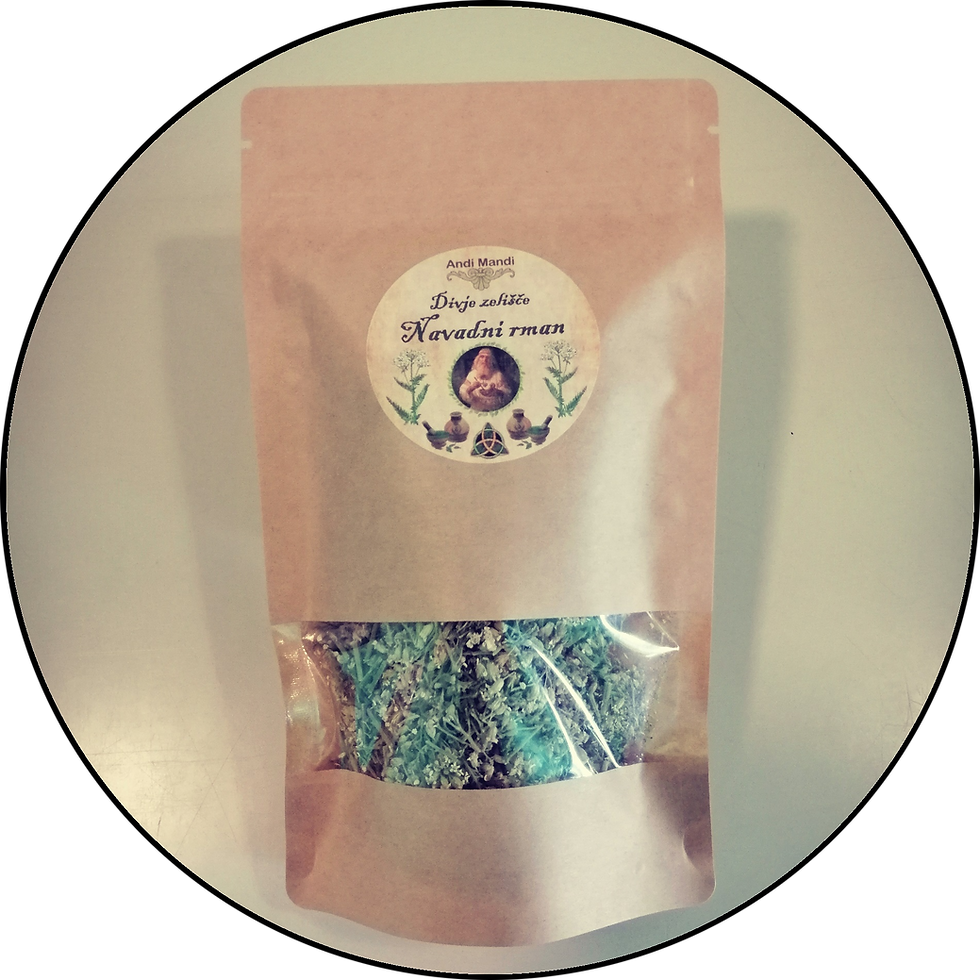 Sličica: Zeliščni čaj Navadni rman