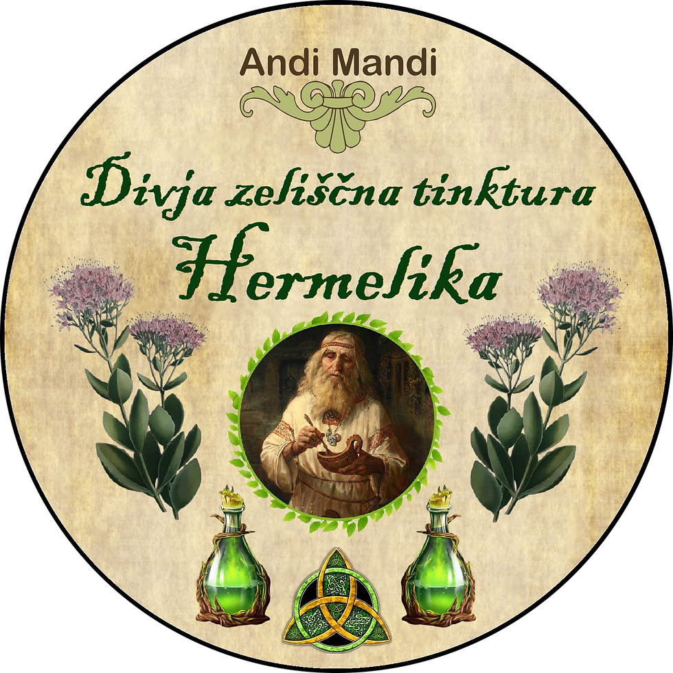 Divja zeliščna tinktura Hermelika