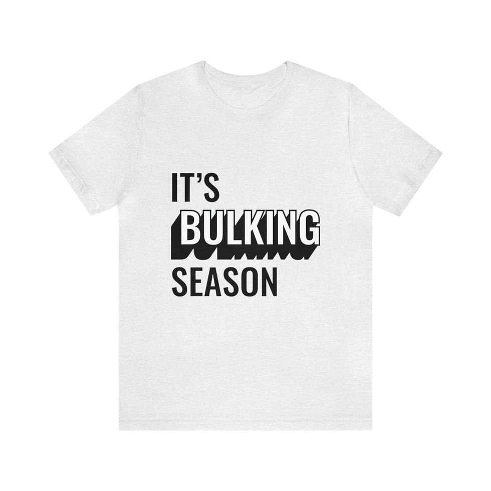 Thumbnail: It's Bulking Season Unisex Jersey Short Sleeve Tee