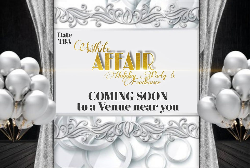 All White Holliday Party and Fundraiser 