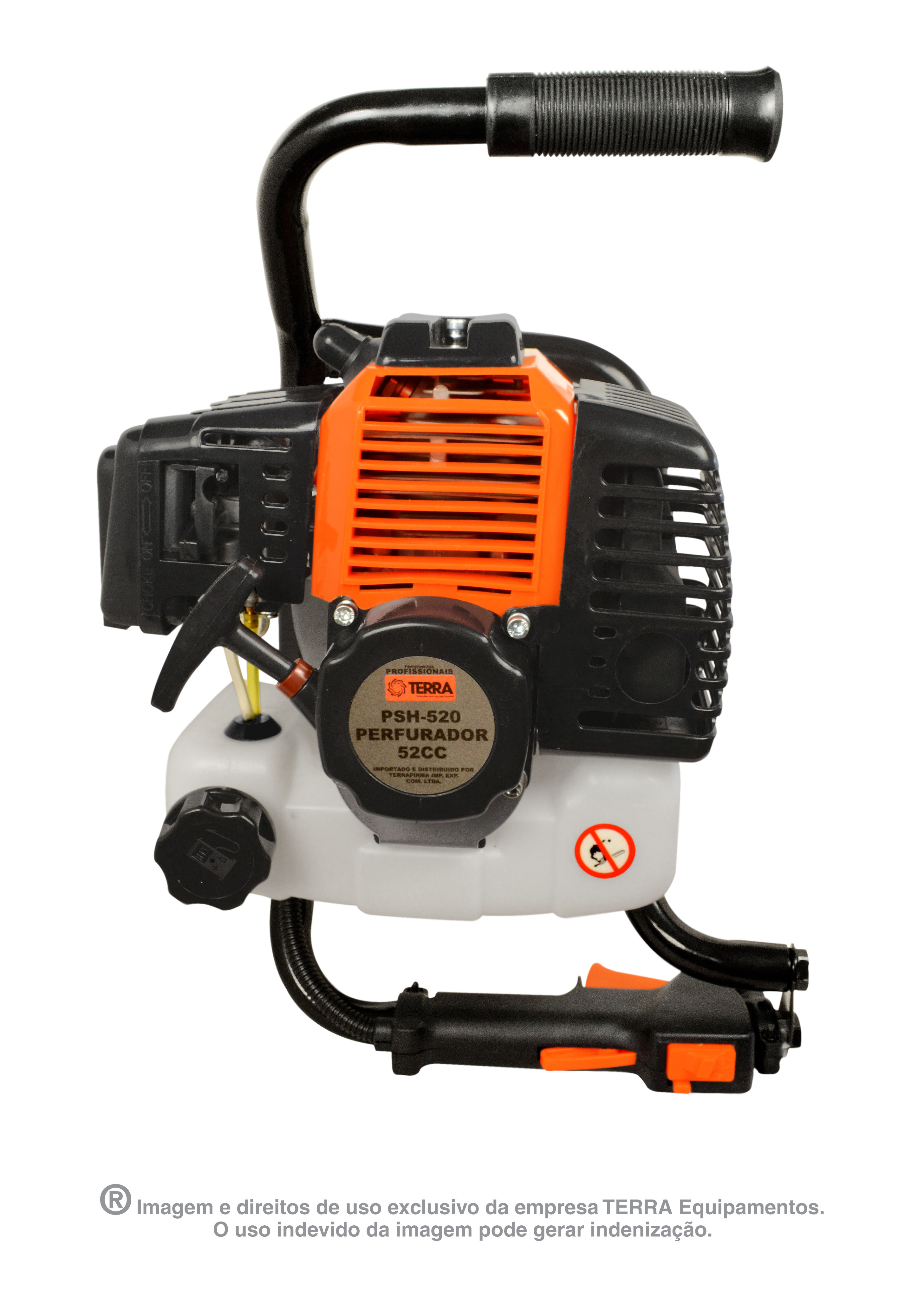 PERFURADOR DE SOLO 52CC PSH-520  SEM BROCA