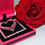Thumbnail: Large silver heart in a frame pendant, with a box