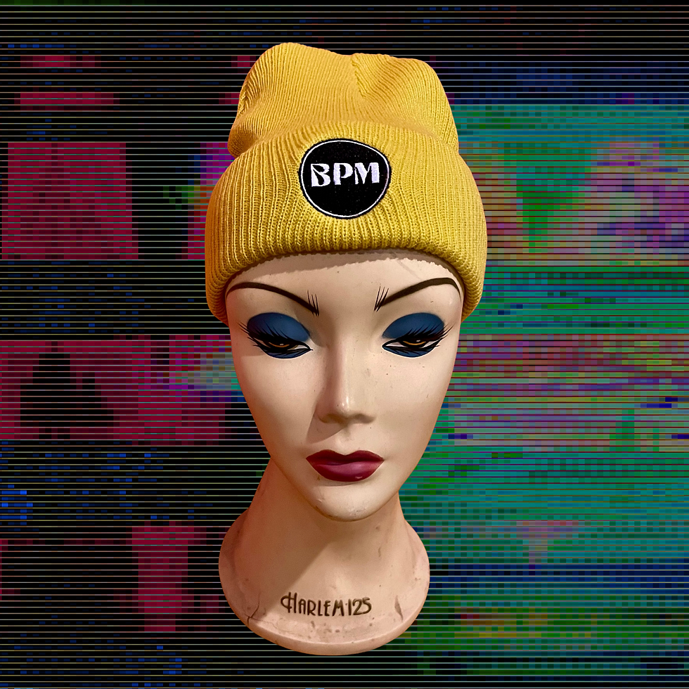 Yellow BPM Logo Beanie