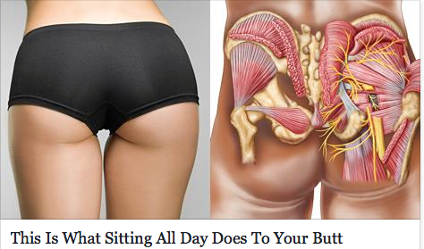 What Happens To Your Butt When You Sit All Day