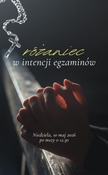 Modlitwa w intencji egzaminów