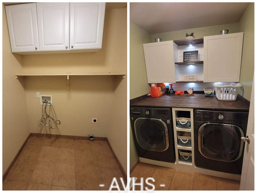 Laundry room makeover colorado springs