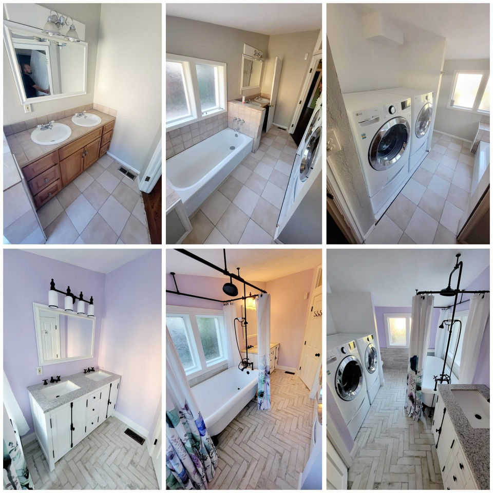 Master bath makeover remodel in Colorado Springs