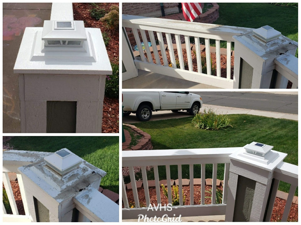 Handyman fix of handrail in Colorado Springs