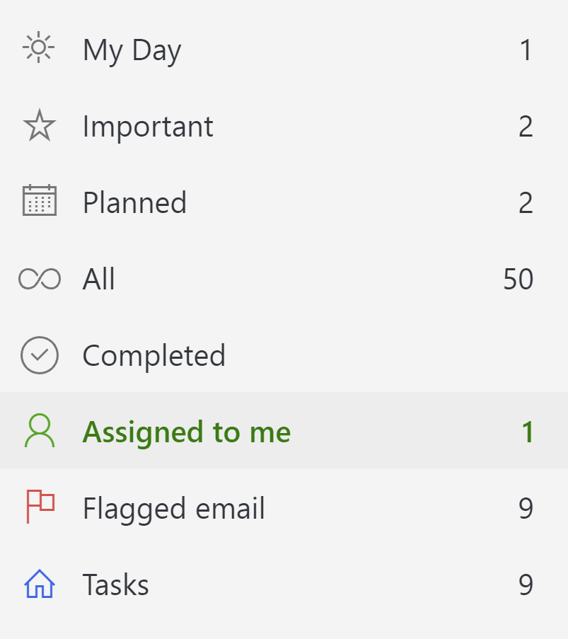 Organising Tasks in Microsoft To Do