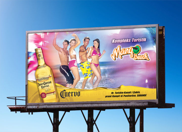 Mango Beach Resort Ad sponsored by Cuervo