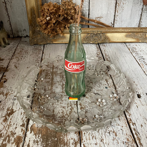 ≫旧西ドイツ製 ヴィンテージ 未使用*ワルターグラス*ガラス プレート