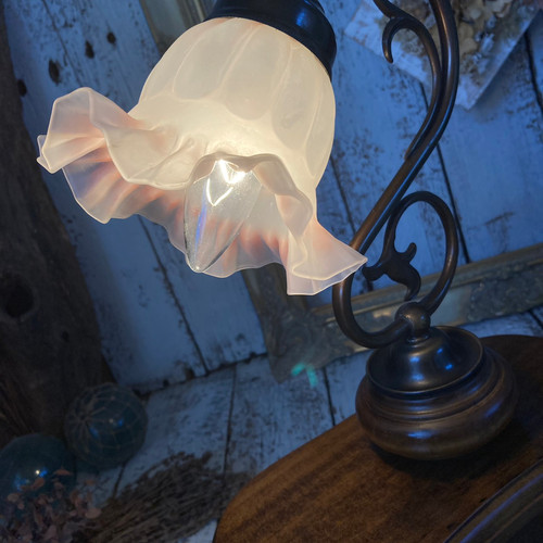 シルバー金具 ≫イタリア 90s ヴィンテージ*ドロワー スタンドライト