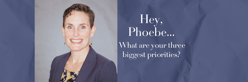 Phoebe VanScoy-Giessler’s Three Priorities | NH House