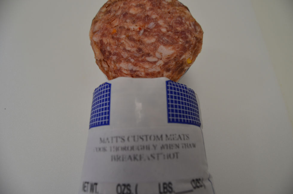 Thumbnail: Frozen Pork Bulk Ground Sausage 1# Chubs