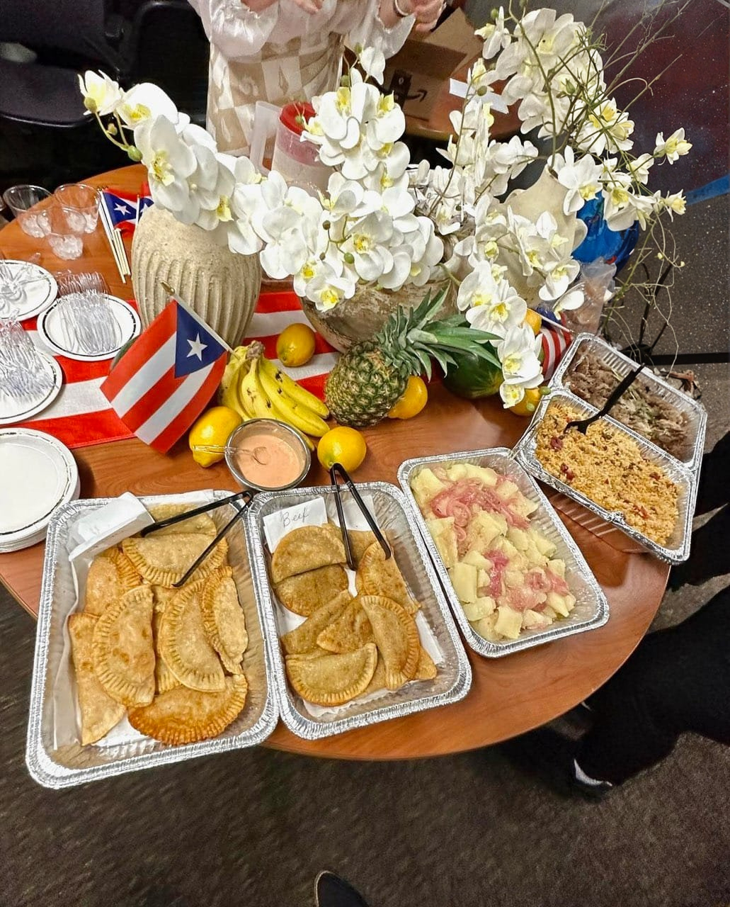 Arranged Food and Objects