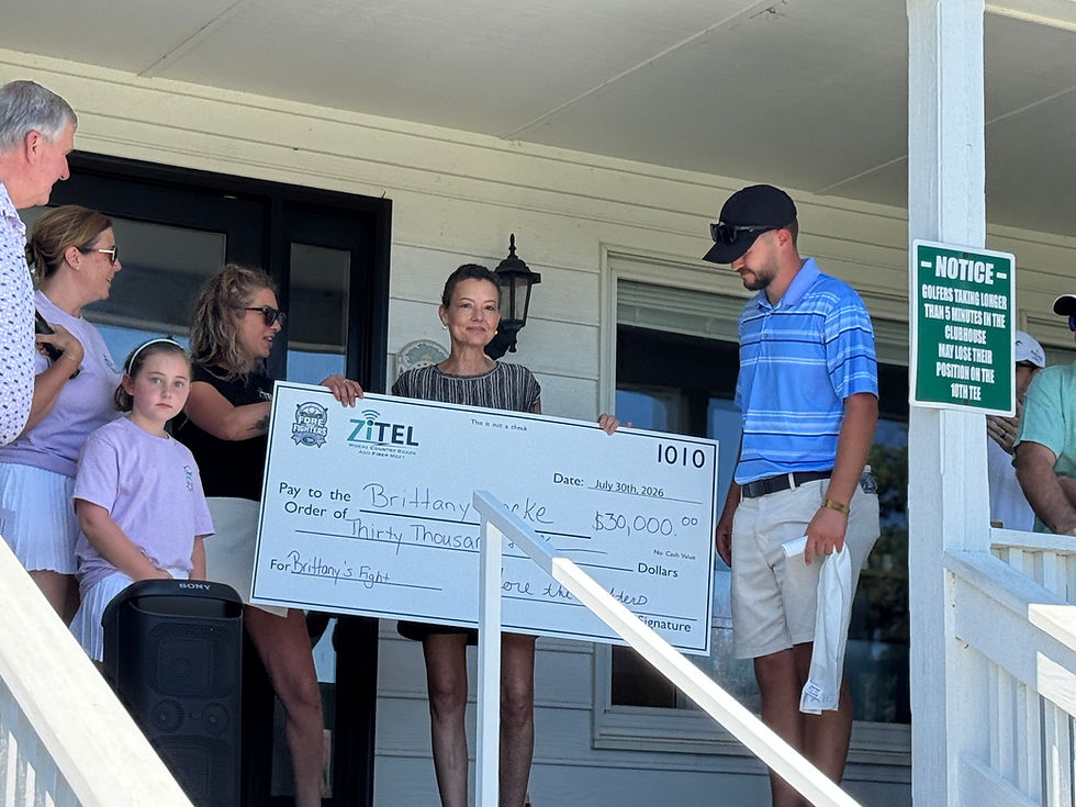 Thank You for Making the Fore the Fighters Golf Tournament a Success