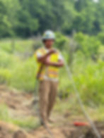 ZiTEL Fiber Crew installing fiber cables