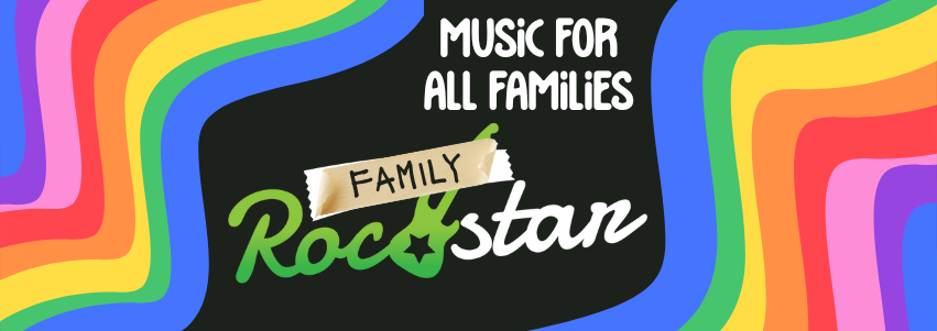 Family Rockstar Raleigh Music Class Banner