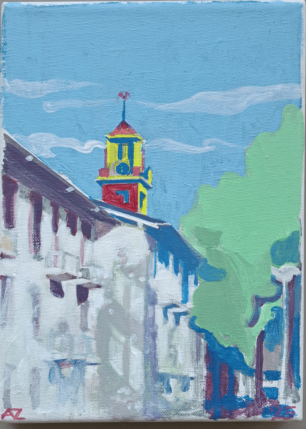 Het torentje van de Pauluskerk