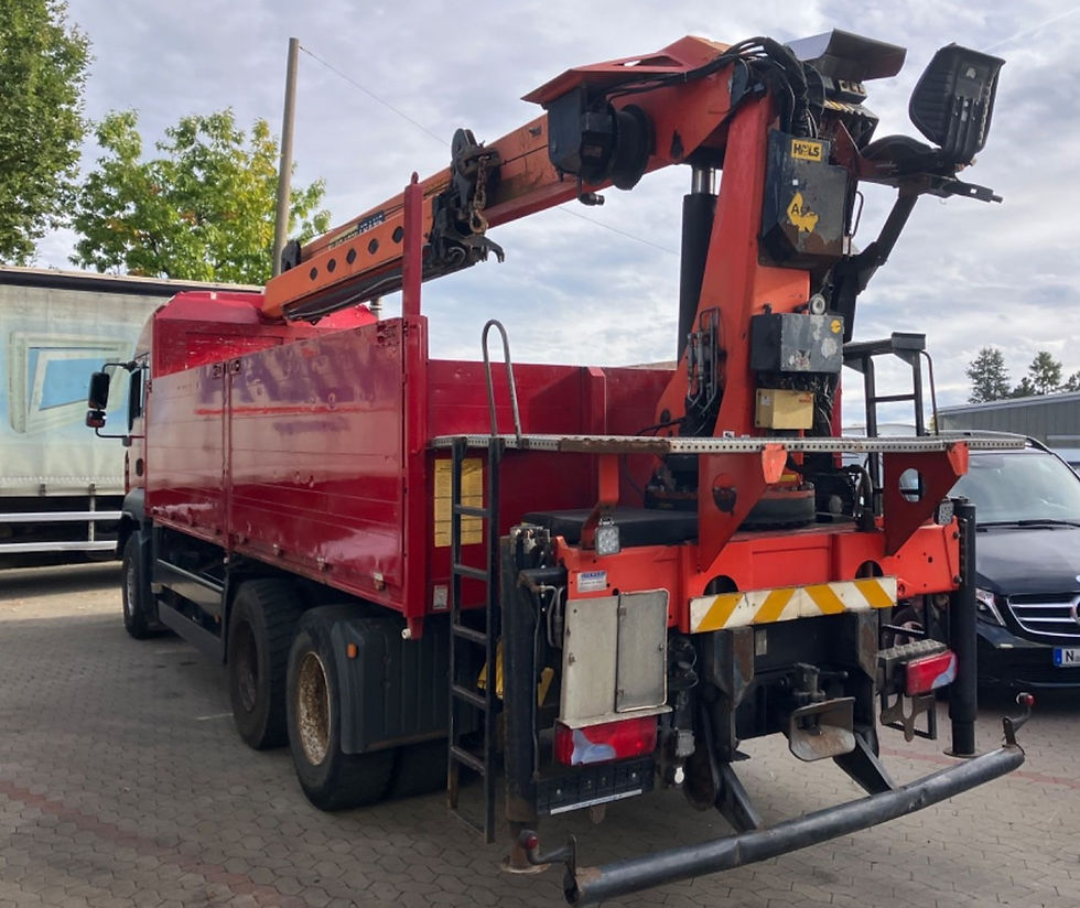 Thumbnail: Camion grue MAN TGA 26.550 6X4