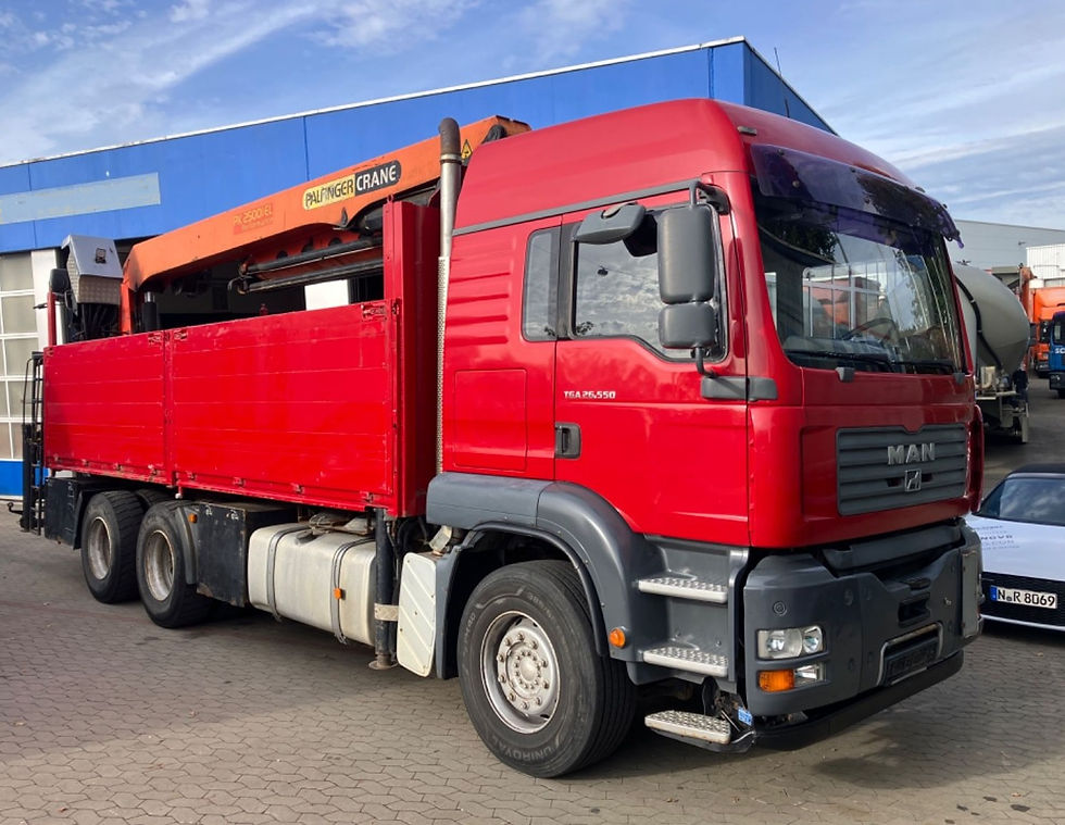 Thumbnail: Camion grue MAN TGA 26.550 6X4