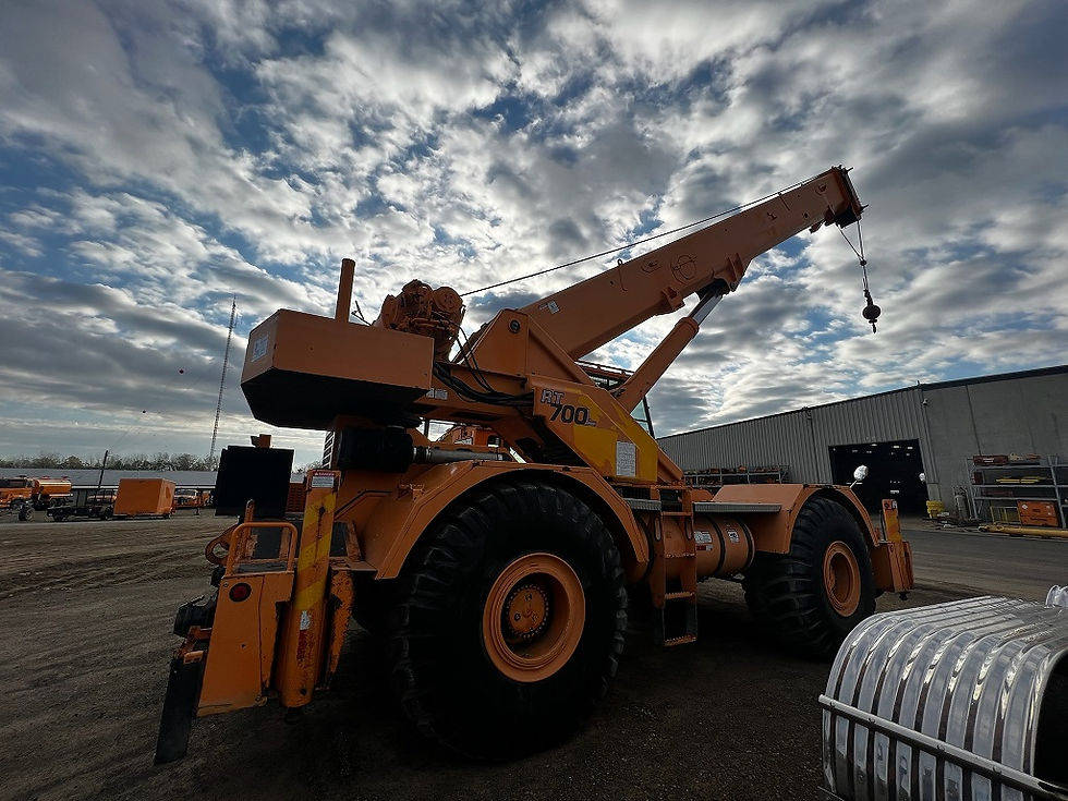 Thumbnail: 2002 GROVE RT700E crane